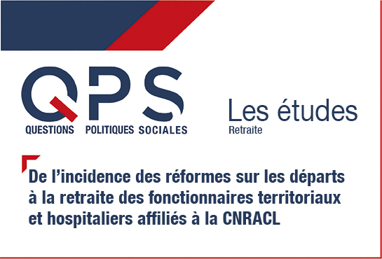 QPS Questions Politiques Sociales - Les études n°1 - Retraite