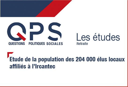 QPS Questions Politiques Sociales - Les études n°13 - Retraite