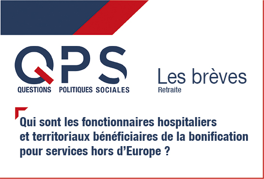 QPS Questions Politiques Sociales - Les brèves n°3 - Retraite