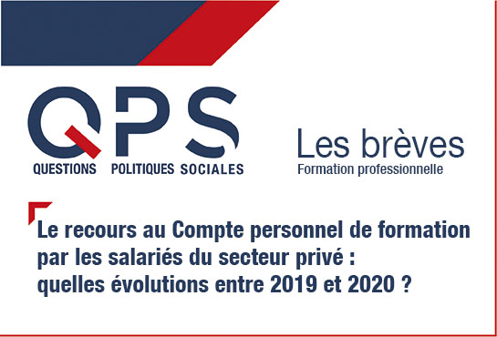QPS Questions Politiques Sociales Les brèves n°10 - Formation professionnelle